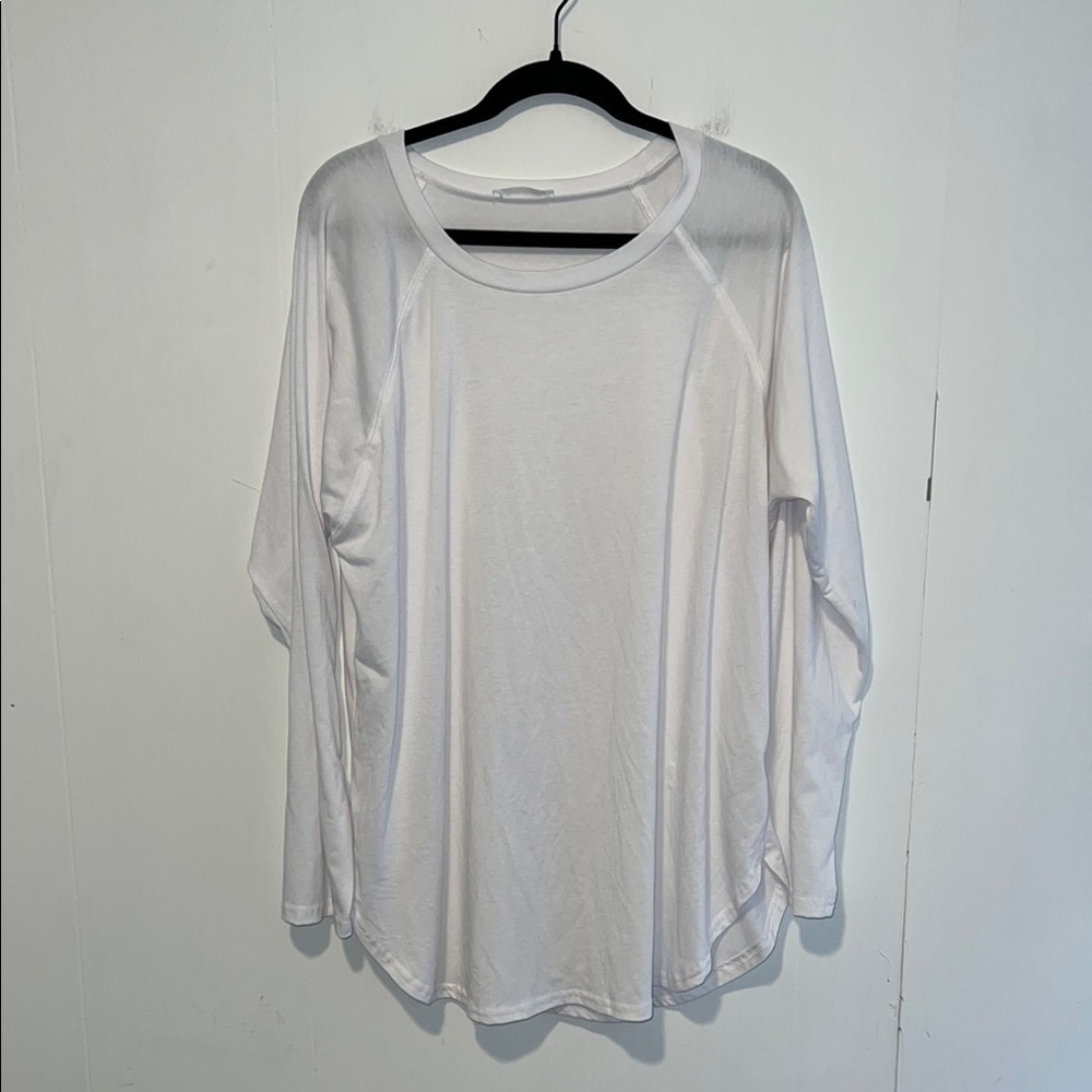 Newchoice Women’s White Long Sleeve T-shirt Y2*